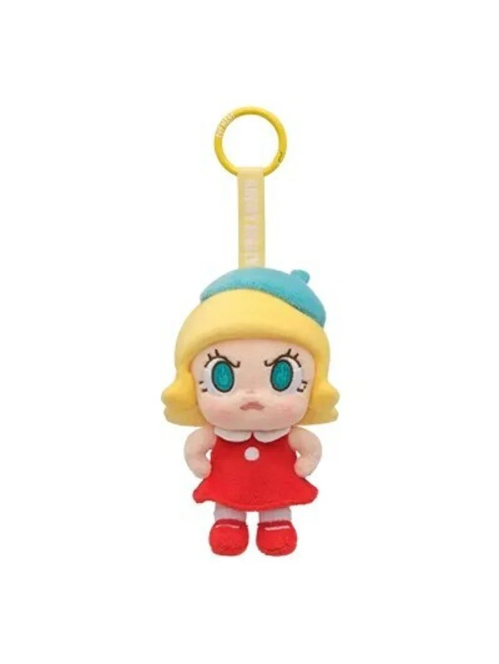 Pop Mart Angry Molly Plush Pendant Red Fire